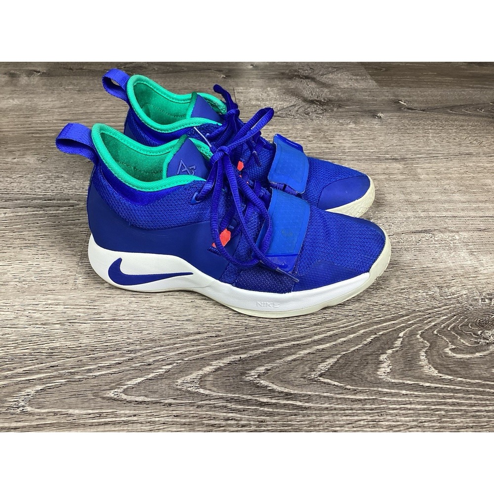 Nike Paul George 2.5 Fortnite Sneaker Youth Size 5.5Y Shoe Racer Blue BQ9457 401